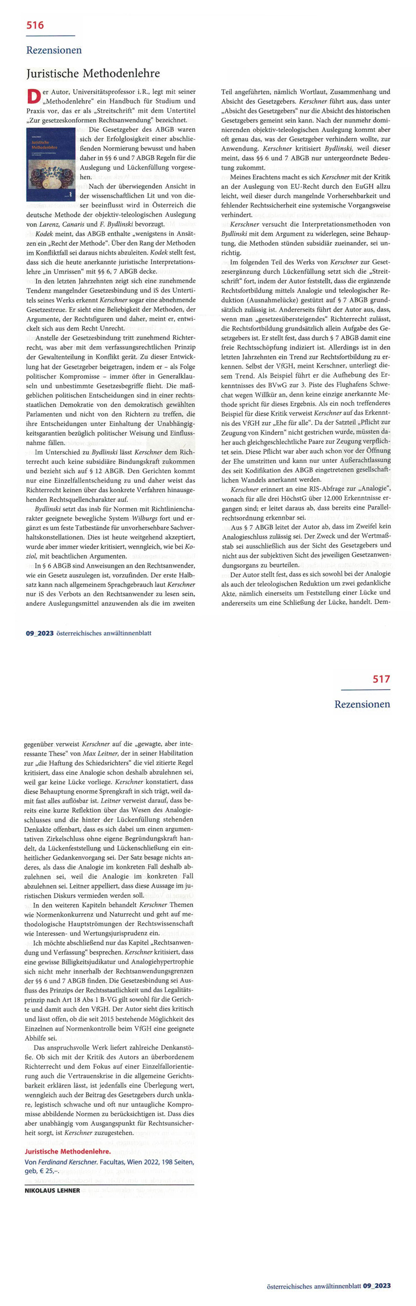 Rezension des Buches