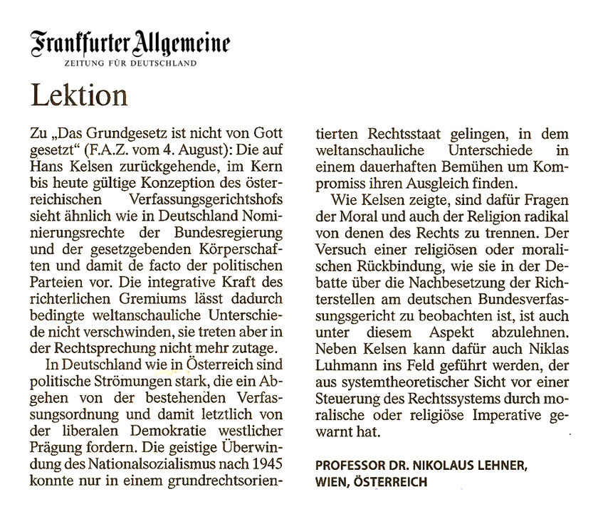 Leserbrief 